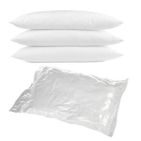 Vacuum Compressed Pillow