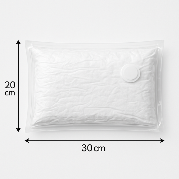 Imported Vacuum Compressed Pillow – Compact and Convenient!