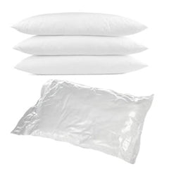 Imported Vacuum Compressed Pillow – Compact and Convenient!